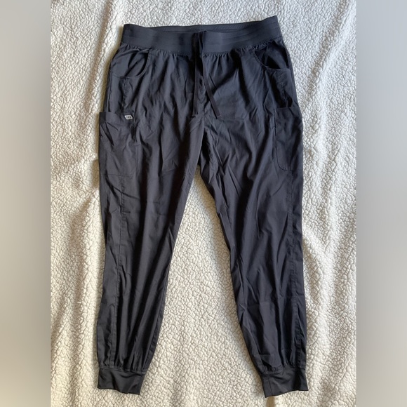 IRG Scrubs Pants - IRG uniform scrub bottoms, Pewter color and XLTALL!